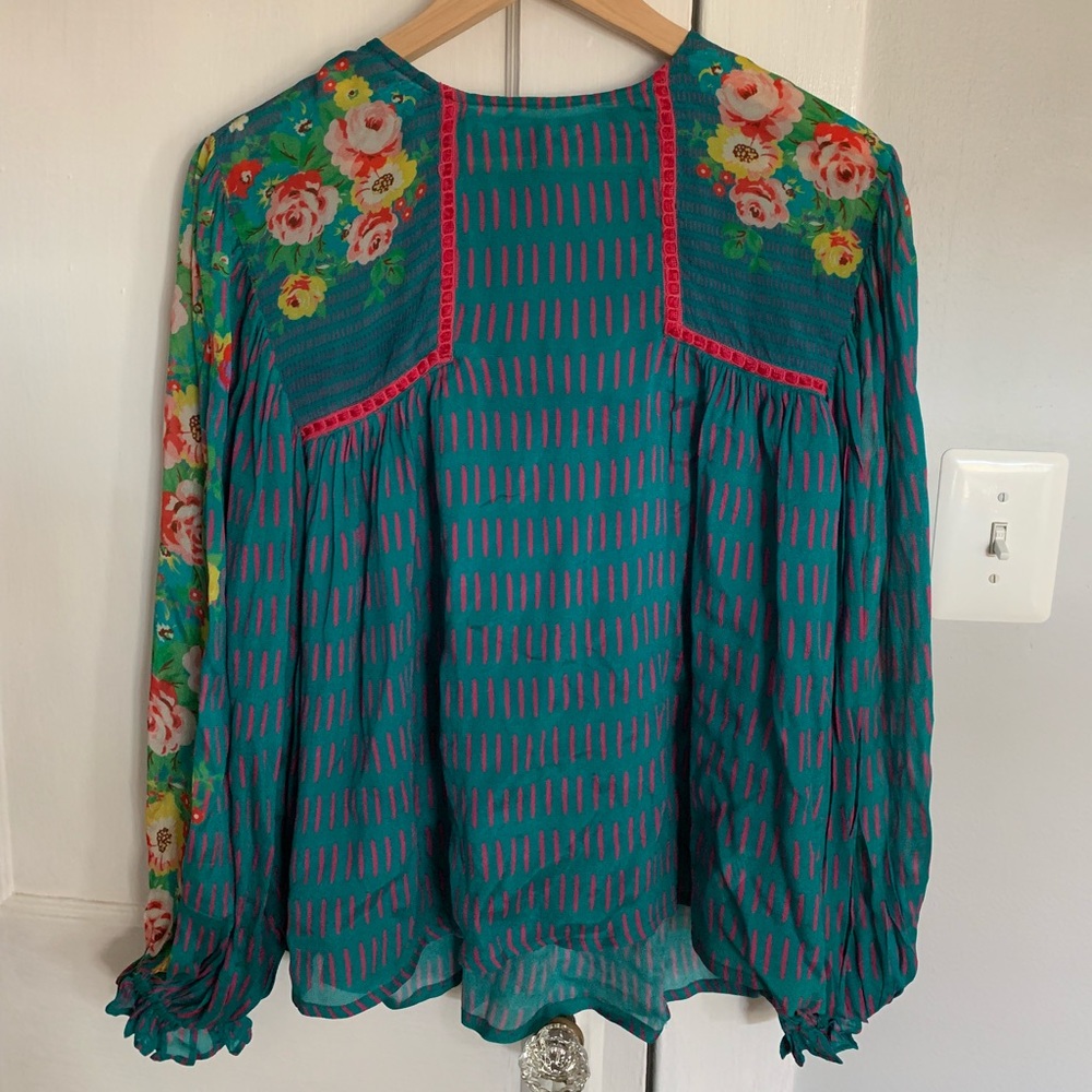 Anthropologie blouse- blink London size s